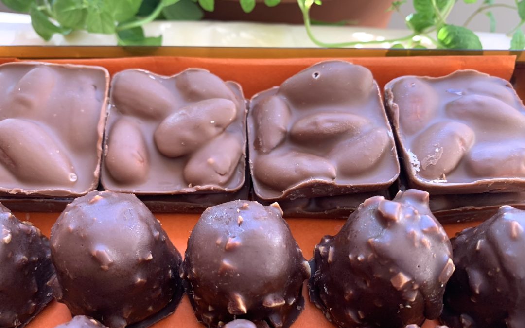 Coconut & Hazelnut Chocolates