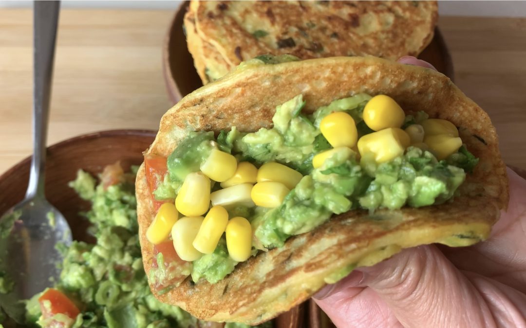 Savory Mung Bean Pancakes