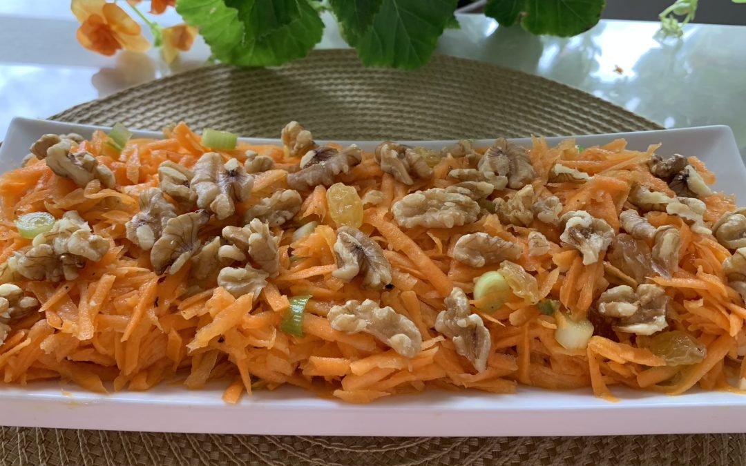 Carrot Walnut Salad