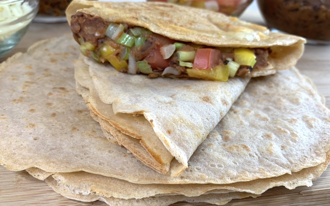 Quinoa & Red Lentil Tortillas