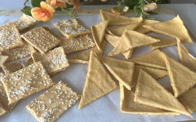 Red Lentil Crackers