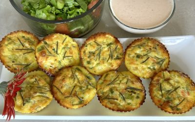 Cottage Cheese Savory Muffins