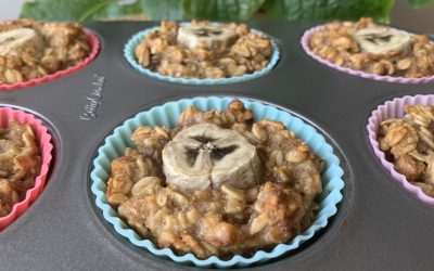 Banana Oat Cupcakes