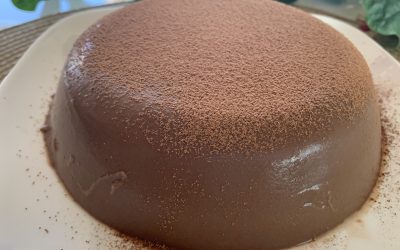 Chickpea Chocolate Flan