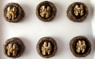 No-Cook Walnut Cookies