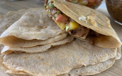 Quinoa & Red Lentil Tortillas