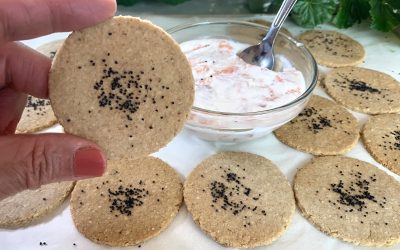 Sesame Seeds & Oat Crackers