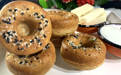 Protein-Rich Oat Bagels