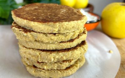 Apple Oat Pancakes