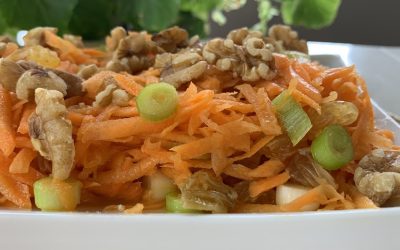 Carrot Walnut Salad