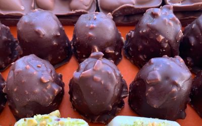 Coconut & Hazelnut Chocolates