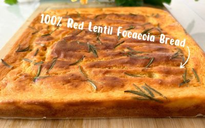 Red Lentil Focaccia