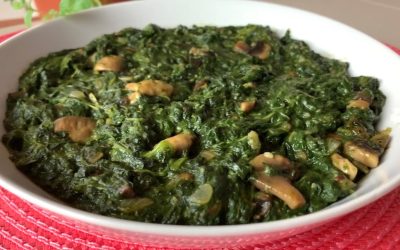 Spinach Mushroom Gravy