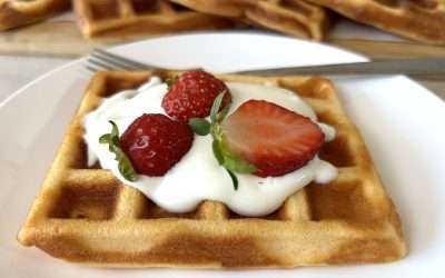 Red Lentil Waffles