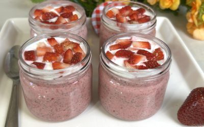 Strawberry Chia Pudding