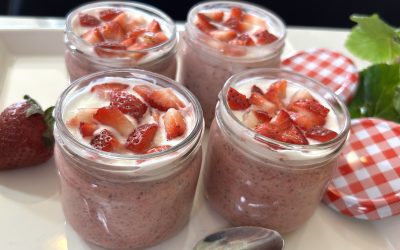 Strawberry Chia Pudding