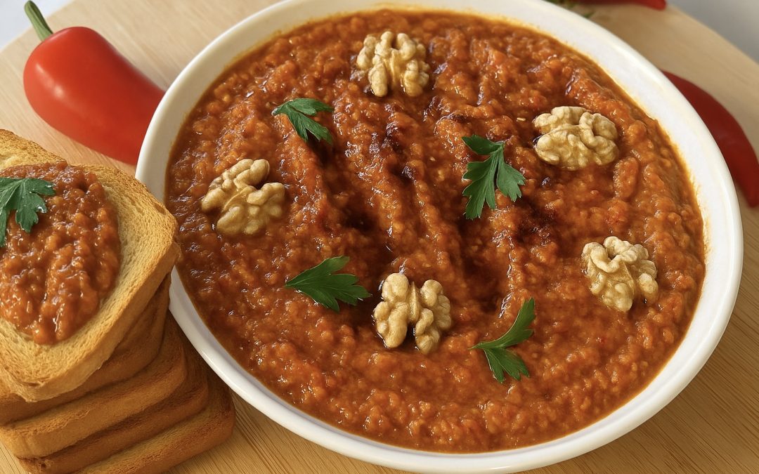 Muhammara or Red Pepper Dip