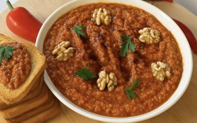 Muhammara or Red Pepper Dip