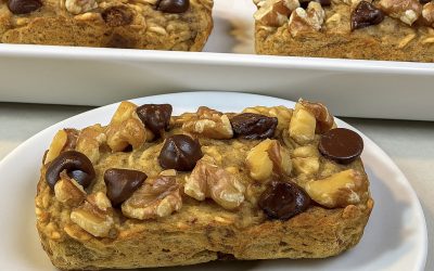 Banana & Oat Baked Bars