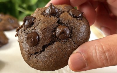 Flourless Fudgy Brownie Cookies