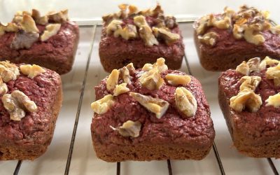 Beet & Oat Mini Cakes