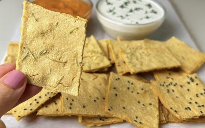 Chickpea Crackers