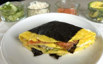 Folded Sushi Wrap