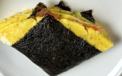 Folded Sushi Wrap