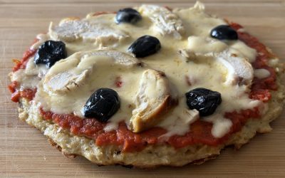Protein-Rich No-Bake Pizza