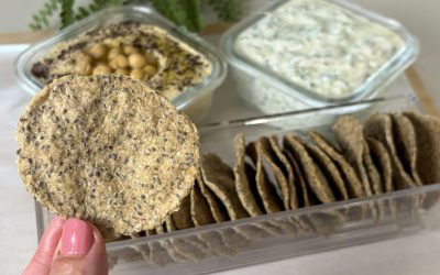 Oat & Chia Seed Crackers