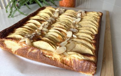 Red Lentil Apple Cake