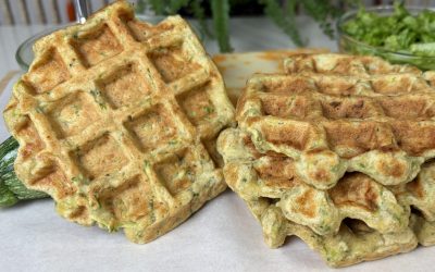 Zucchini Savory Waffles